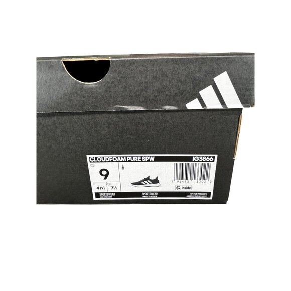 Adidas Cloudfoam Pure SPW Womens Sneakers Size 9 Blue & White With Tags - Picture 3 of 12